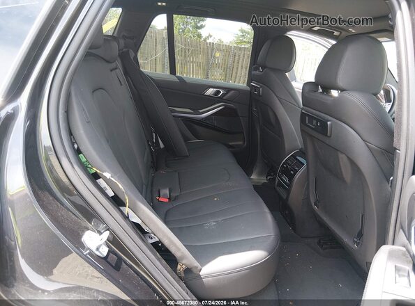 5UXCR6C02L9B87485 2020 BMW X5 Black VIN კოდის სტიკერის ხედი