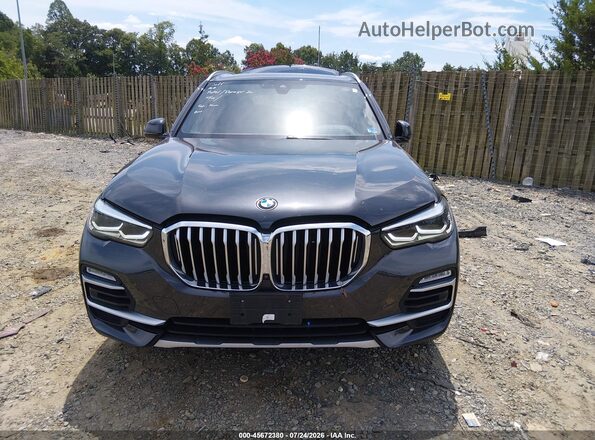 5UXCR6C02L9B87485 2020 BMW X5 Black უკანა სალონის ხედი