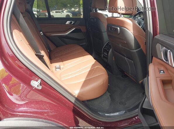 5UXCR6C02L9C55395 2020 BMW X5 Темно-бордовый Вид наклейки с VIN-кодом