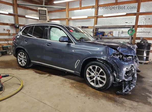 5UXCR6C02M9F38817 2021 BMW X5 Charcoal Front right