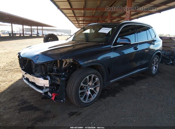 5UXCR6C02N9L56274 2022 BMW X5 Gray Передня ліва чверть