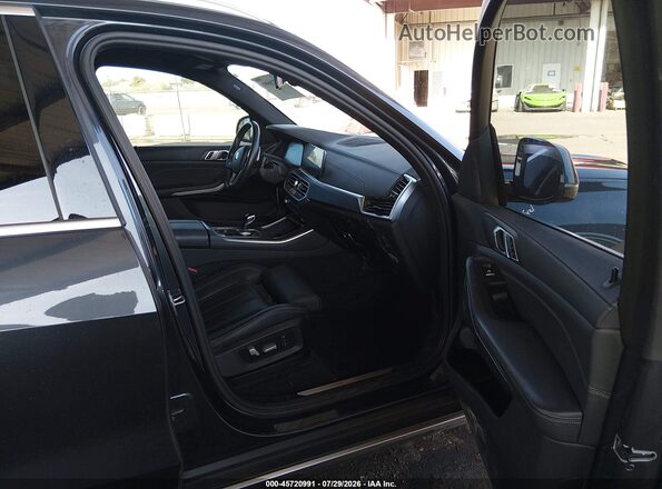 5UXCR6C02N9L56274 2022 BMW X5 Gray Вид салону спереду