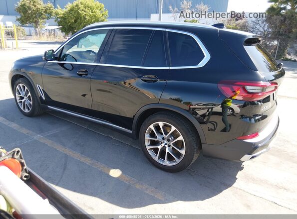5UXCR6C02P9P83456 2023 BMW X5 Black Հետևի ձախ