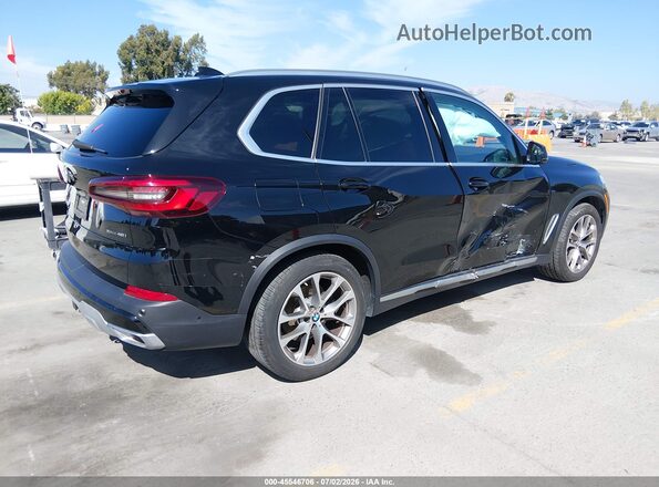 5UXCR6C02P9P83456 2023 BMW X5 Black Հետևի աջ