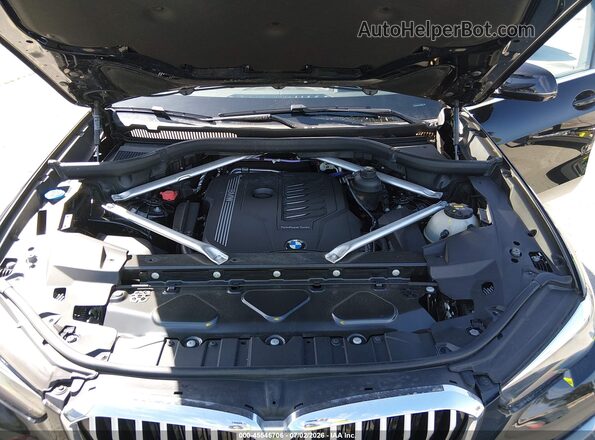 5UXCR6C02P9P83456 2023 BMW X5 Black Հետևի տեսք