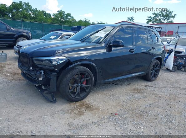 5UXCR6C03M9F52970 2021 BMW X5 Black Front left