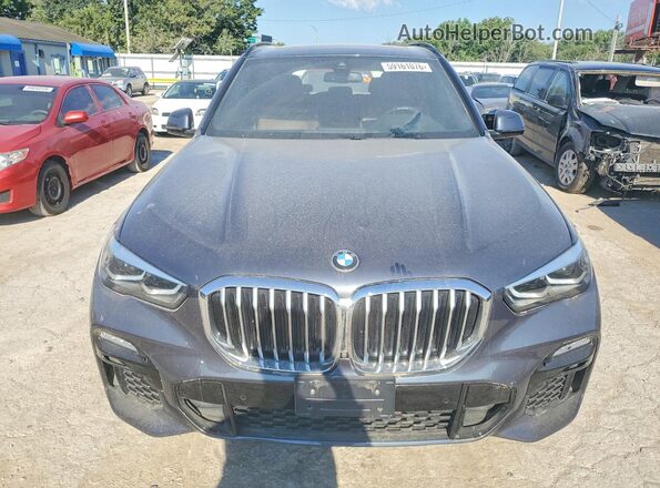 5UXCR6C03M9F60485 2021 BMW X5 Black Widok z przodu