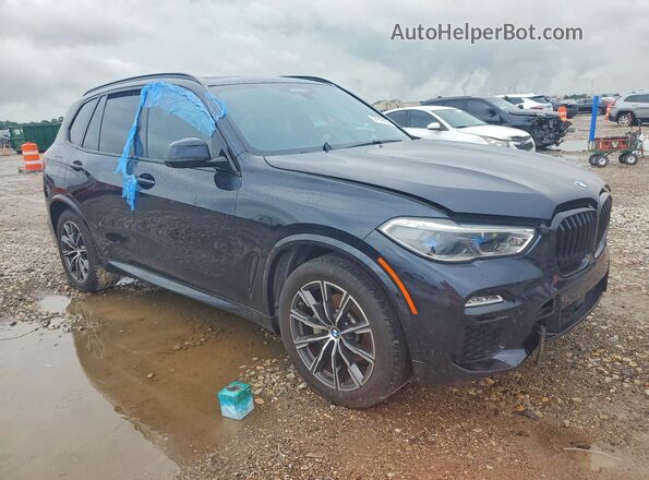 5UXCR6C03M9G80450 2021 BMW X5 Black Առջևի աջ