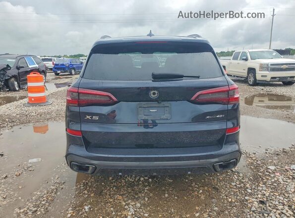 5UXCR6C03M9G80450 2021 BMW X5 Black Հետևի տեսք