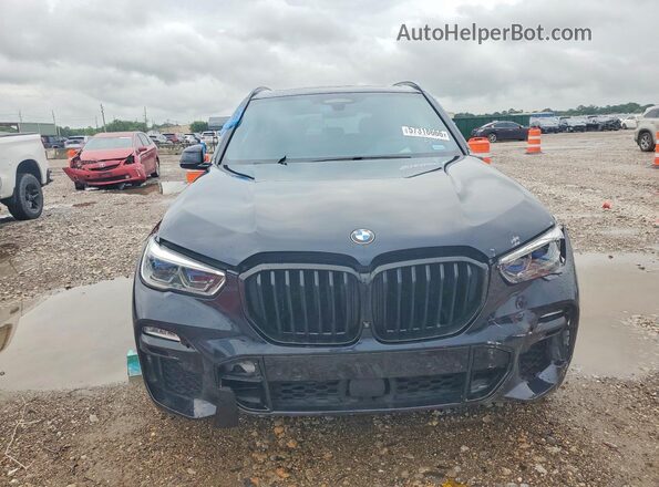 5UXCR6C03M9G80450 2021 BMW X5 Black Դիմացի տեսք