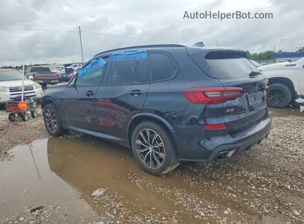 5UXCR6C03M9G80450 2021 BMW X5 Black Հետևի ձախ