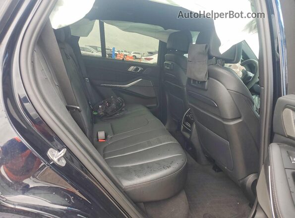 5UXCR6C03M9G80450 2021 BMW X5 Black Հետևի նստատեղերի տեսք