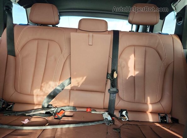 5UXCR6C03N9M33346 2022 BMW X5 Black Вид задніх сидінь