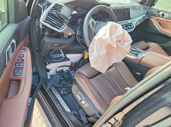 5UXCR6C03N9M33346 2022 BMW X5 Black Вид панелі приладів