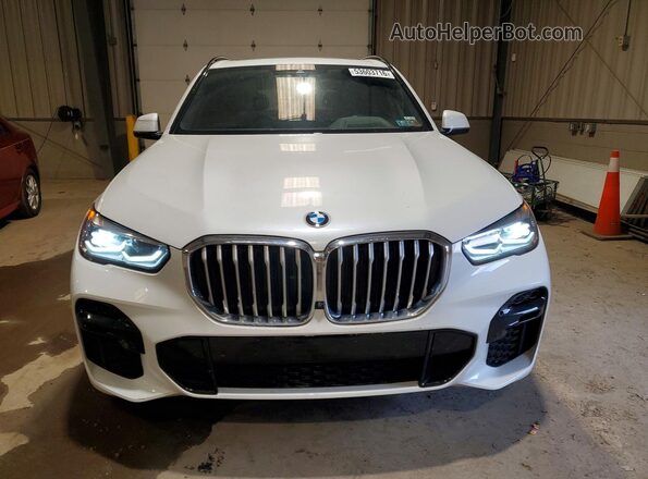 5UXCR6C03P9R05919 2023 BMW X5 White Vista frontal