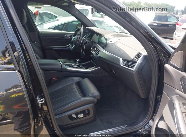 5UXCR6C04P9R72304 2023 BMW X5 Black წინა სალონის ხედი