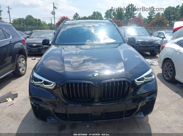 5UXCR6C04P9R72304 2023 BMW X5 Black ხელსაწყოთა პანელის ხედი