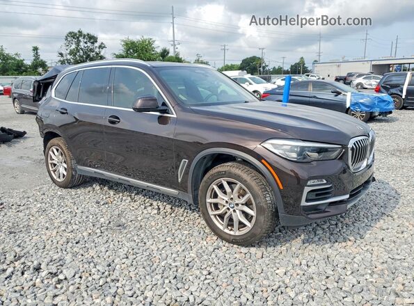 5UXCR6C05M9F89227 2021 BMW X5 Brown Передня права чверть