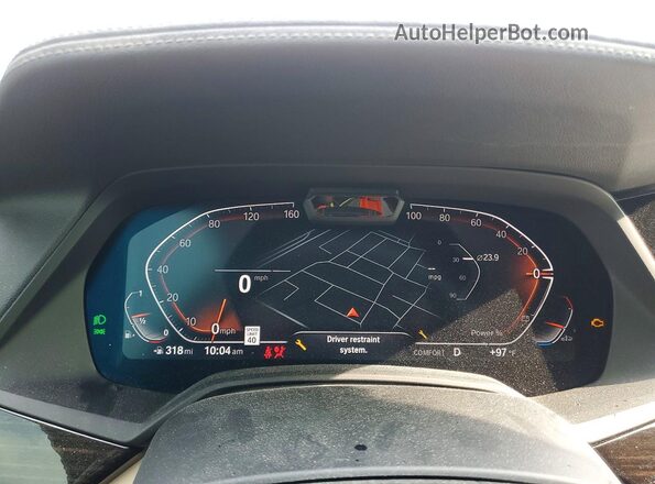 5UXCR6C05M9F89227 2021 BMW X5 Brown Вид щитка приладів
