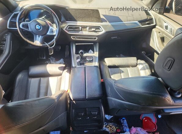 5UXCR6C05N9L08400 2022 BMW X5 Black წინა პანელის ხედი