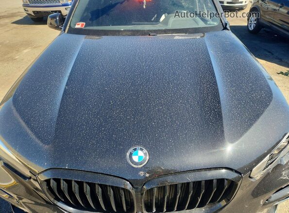 5UXCR6C05N9L08400 2022 BMW X5 Black ძრავის განყოფილების ხედი