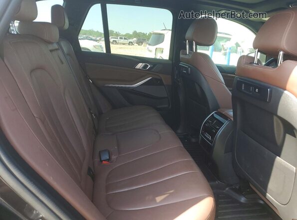5UXCR6C06M9F48847 2021 BMW X5 Charcoal Widok wnętrza z tyłu