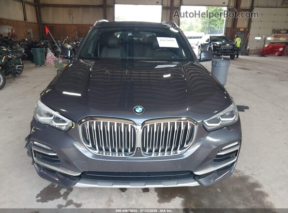5UXCR6C06M9G00395 2021 BMW X5 Gray ხელსაწყოთა პანელის ხედი