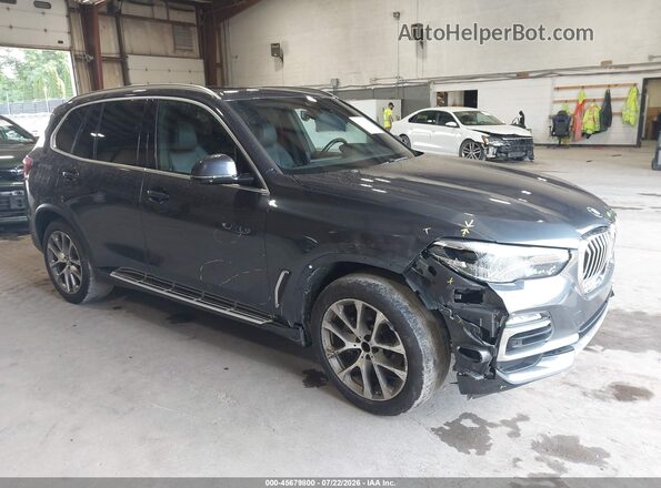 5UXCR6C06M9G00395 2021 BMW X5 Gray წინა ხედი