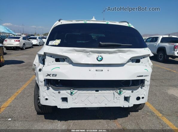 5UXCR6C06P9N64094 2023 BMW X5 White Вид спереду