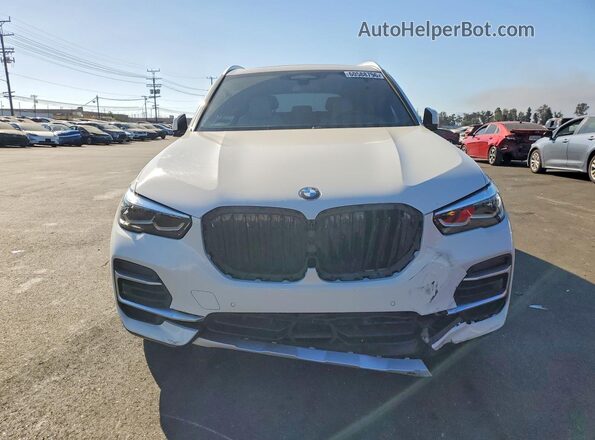 5UXCR6C06P9P87042 2023 BMW X5 White Widok z przodu