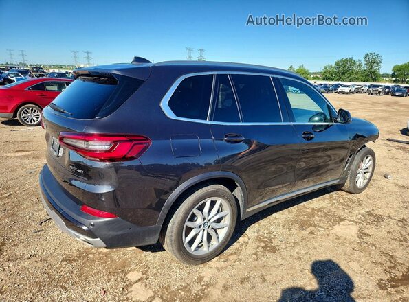 5UXCR6C07L9B27265 2020 BMW X5 Black Rear right