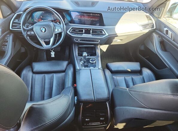 5UXCR6C07L9B27265 2020 BMW X5 Black Dashboard view