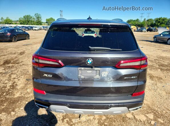 5UXCR6C07L9B27265 2020 BMW X5 Black Rear view