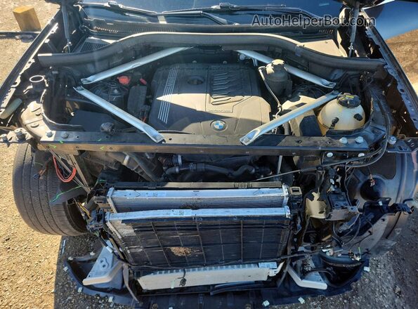 5UXCR6C07L9B27265 2020 BMW X5 Black Rear interior view