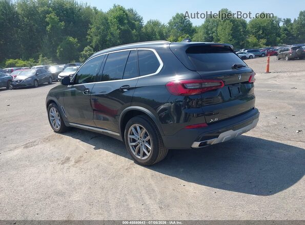 5UXCR6C07L9B61240 2020 BMW X5 Black უკანა მარცხენა
