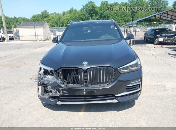 5UXCR6C07L9B61240 2020 BMW X5 Black ხელსაწყოთა პანელის ხედი
