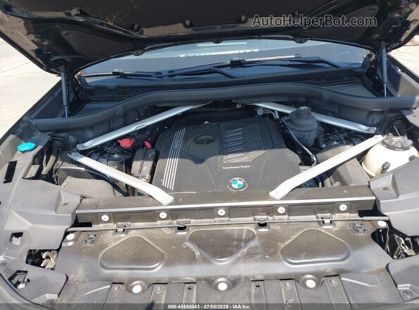 5UXCR6C07L9B61240 2020 BMW X5 Black უკანა ხედი