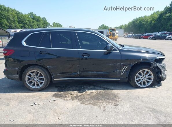 5UXCR6C07L9B61240 2020 BMW X5 Black უკანა სალონის ხედი