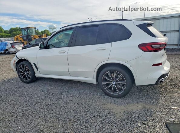 5UXCR6C07M9F95160 2021 BMW X5 White Rear left