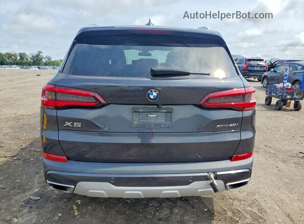 5UXCR6C07N9K87243 2022 BMW X5 Черный Вид сзади
