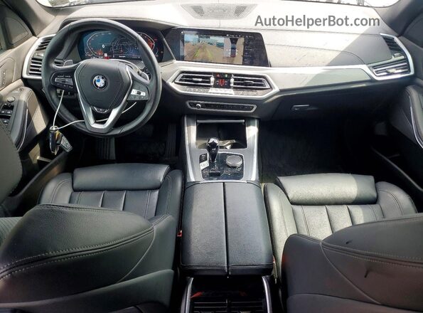 5UXCR6C07N9K87243 2022 BMW X5 Черный Вид панели приборов
