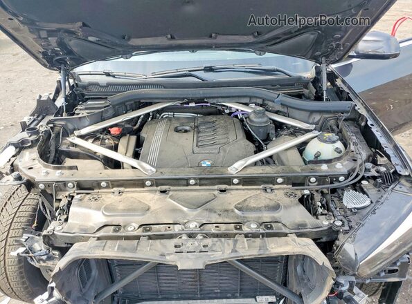 5UXCR6C07N9K87243 2022 BMW X5 Черный Вид подкапотного пространства