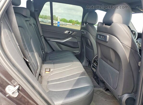 5UXCR6C07N9K87243 2022 BMW X5 Черный Вид задней части салона