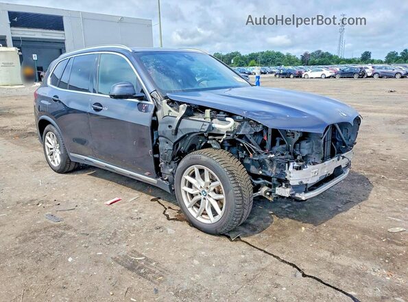 5UXCR6C07N9K87243 2022 BMW X5 Черный Передняя правая четверть