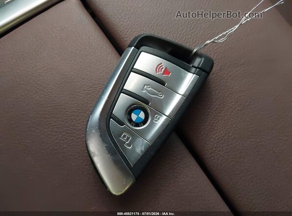 5UXCR6C07N9N11076 2022 BMW X5 White Widok deski rozdzielczej