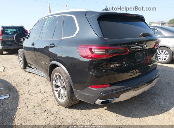 5UXCR6C08LLL66145 2020 BMW X5 Black Задня ліва чверть