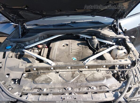 5UXCR6C08LLL66145 2020 BMW X5 Black Вид ззаду