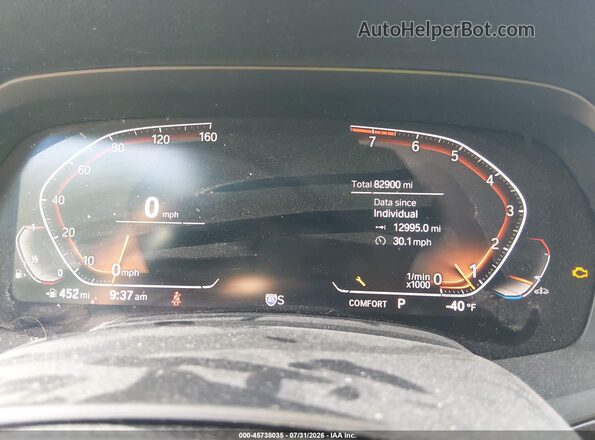 5UXCR6C08LLL66145 2020 BMW X5 Black 