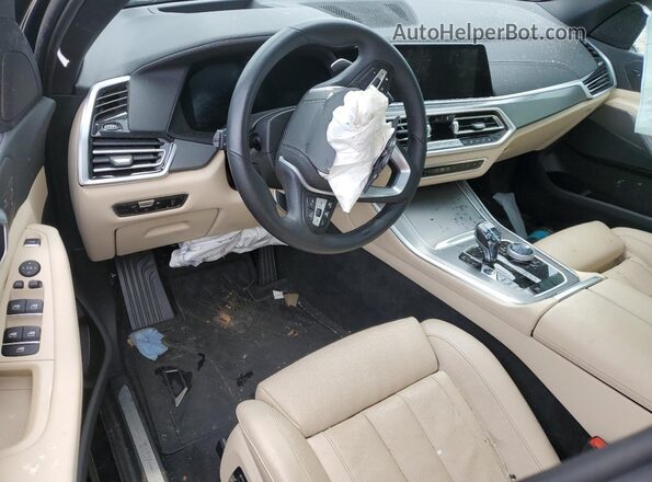 5UXCR6C08N9L95385 2022 BMW X5 Charcoal Առջևի վահանակի տեսք