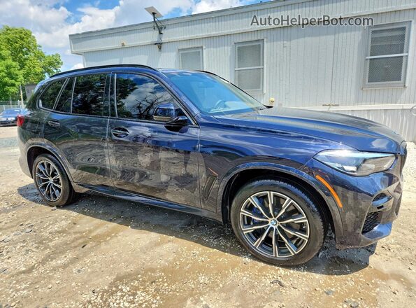 5UXCR6C08N9M37473 2022 BMW X5 Black Przód prawy